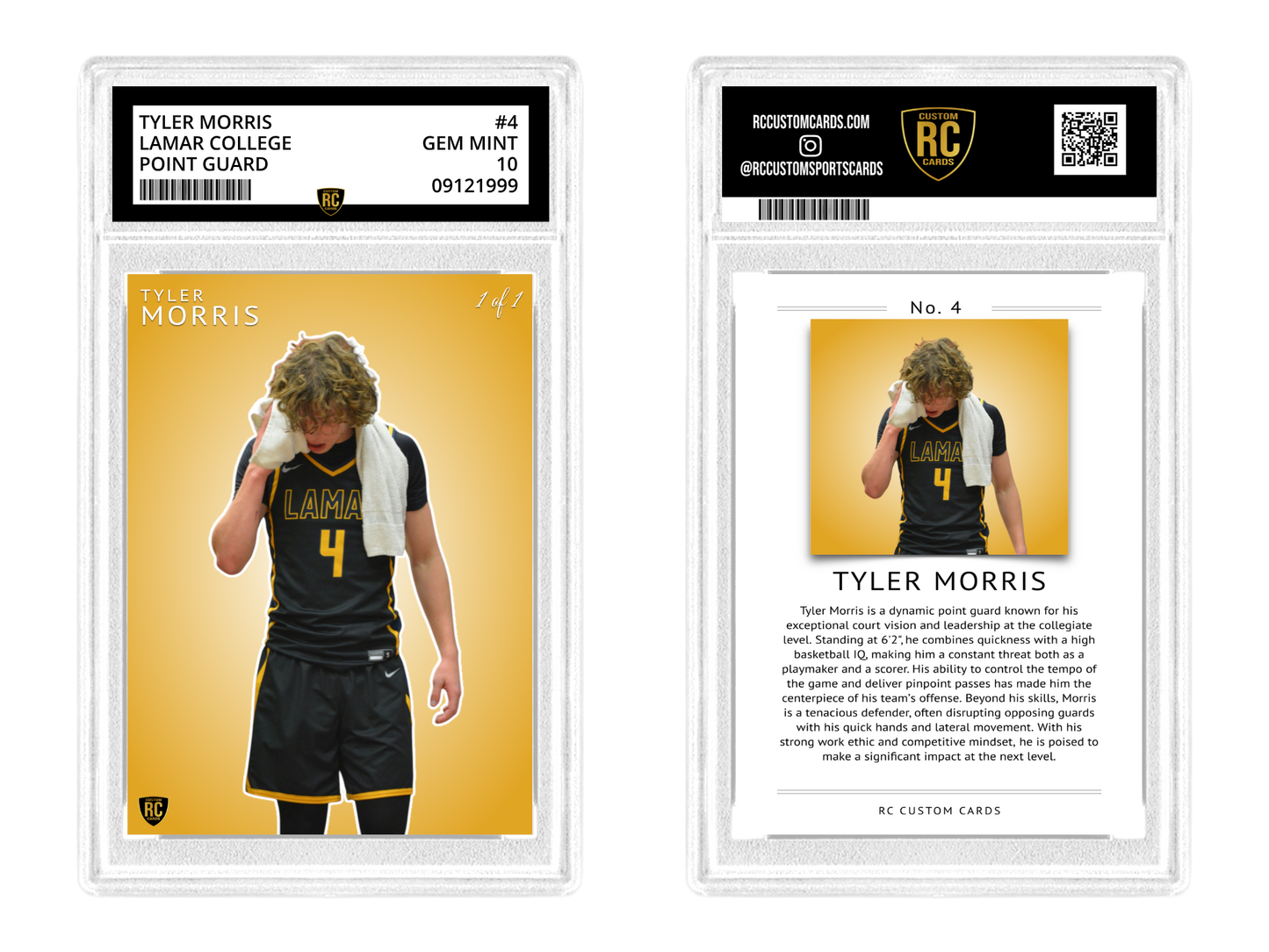 Custom Graded Card