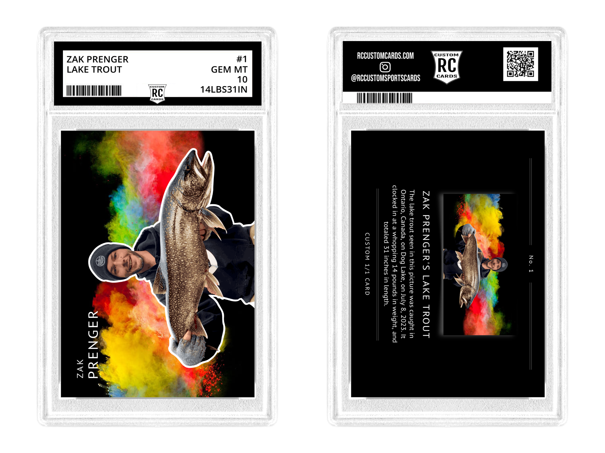Custom Graded Card RC Custom Sports Cards Custom graded card rc custom sports cards