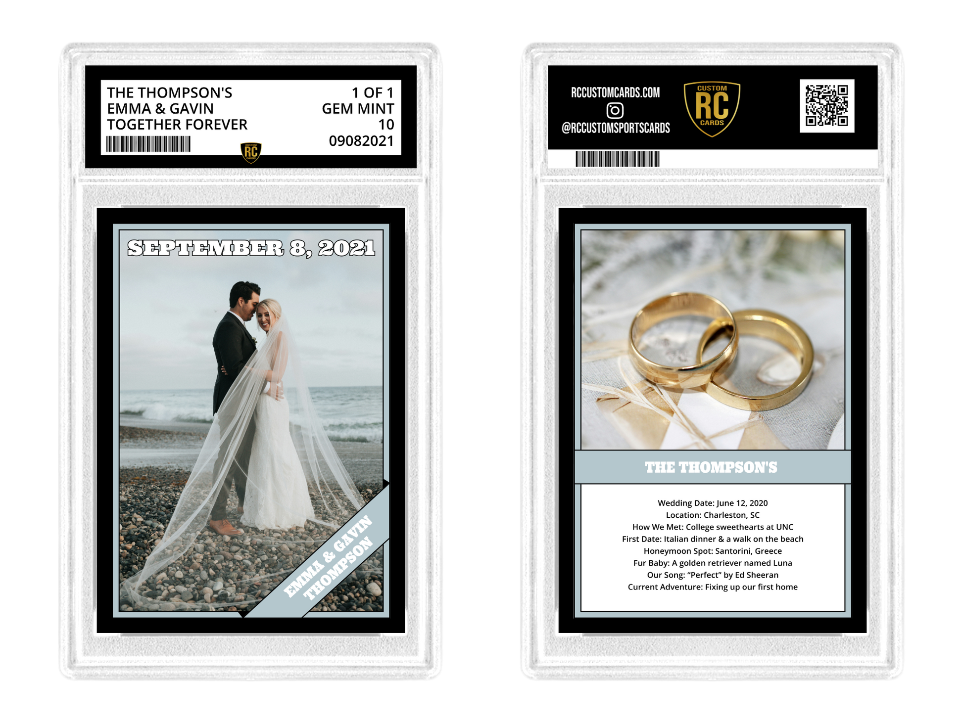 Custom Graded Card RC Custom Cards Custom Graded Card RC Custom Cards