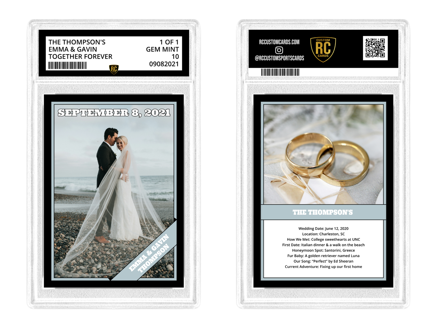 Custom Graded Card