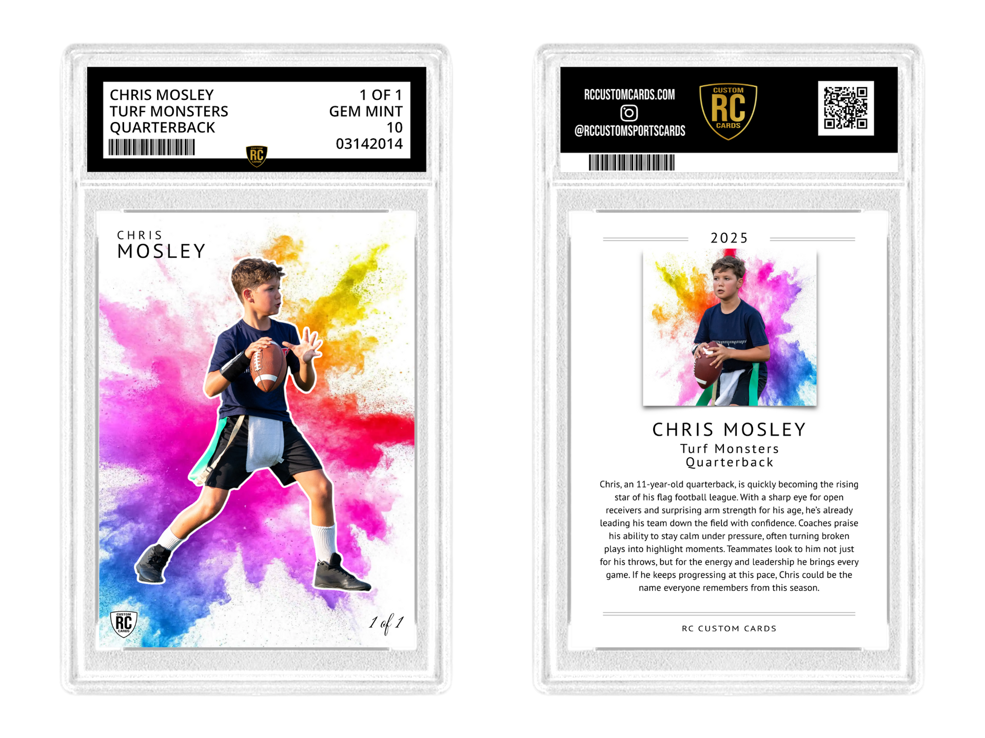 Custom Graded Card RC Custom Cards Custom Graded Card RC Custom Cards