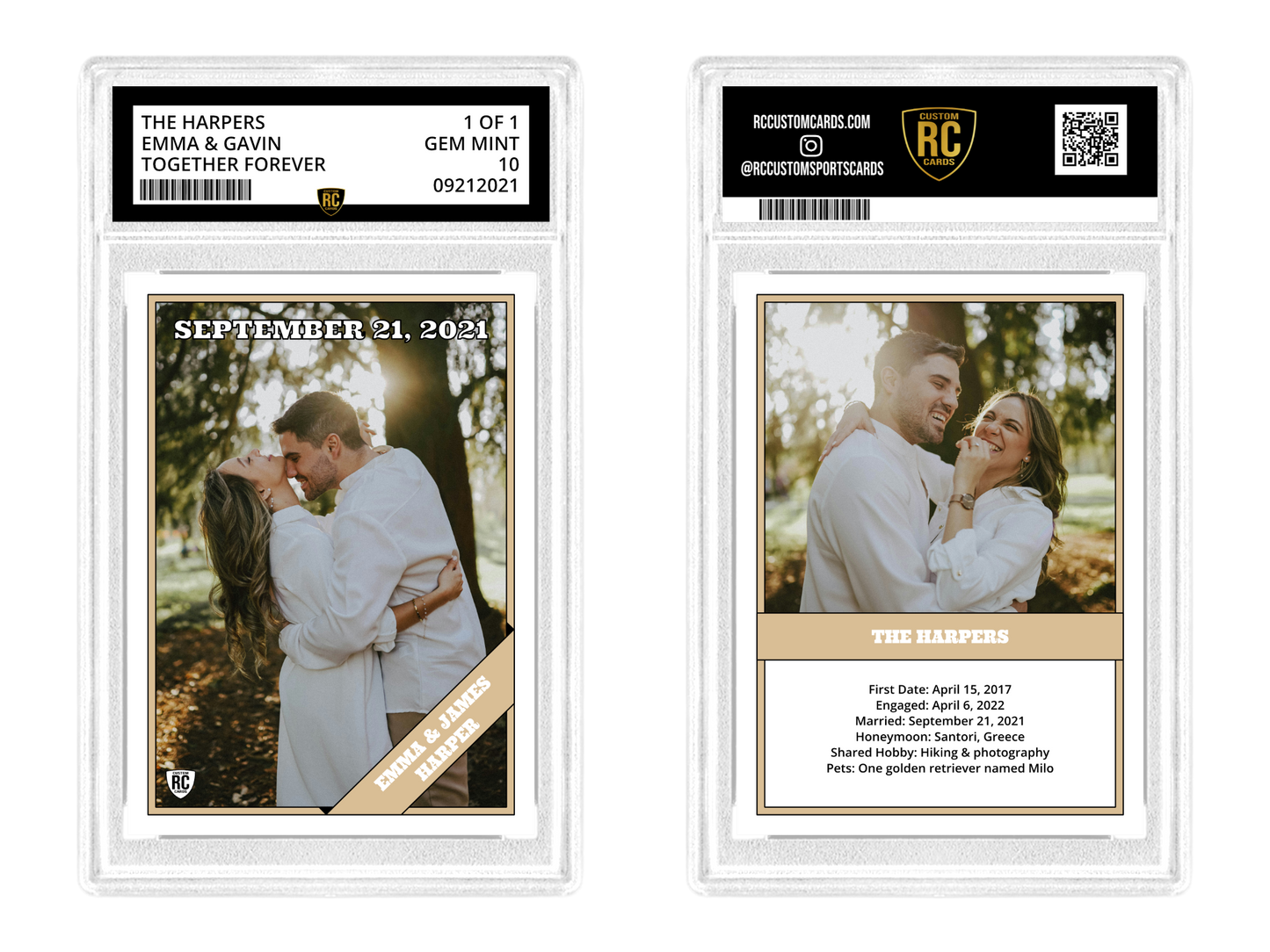 Couple Graded Card (Quick Buy) – RC Custom Cards