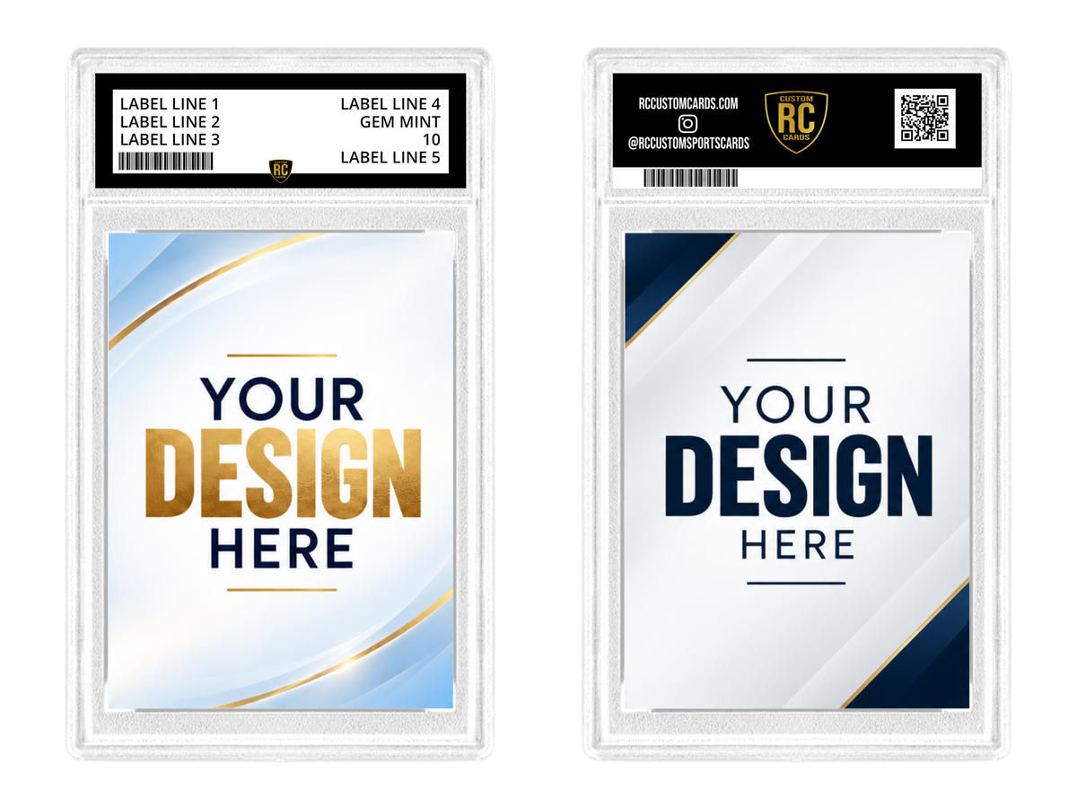 Pre-Designed Custom Graded Card