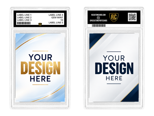 Pre-Designed Custom Graded Card