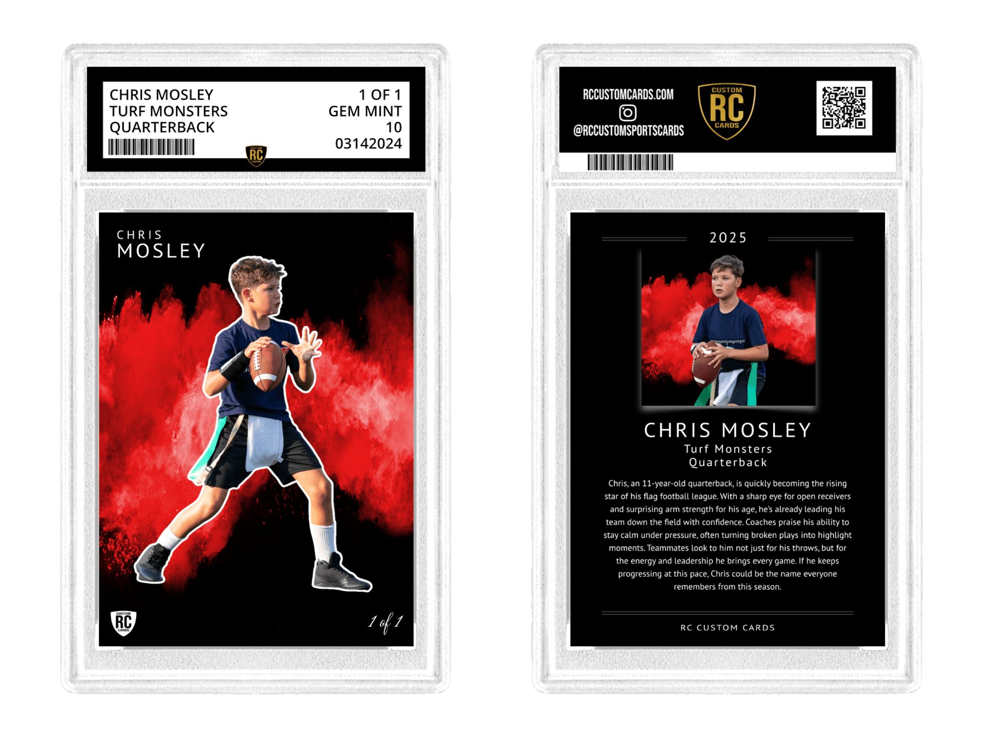 Custom Graded Card RC Custom Cards Custom Graded Card RC Custom Cards