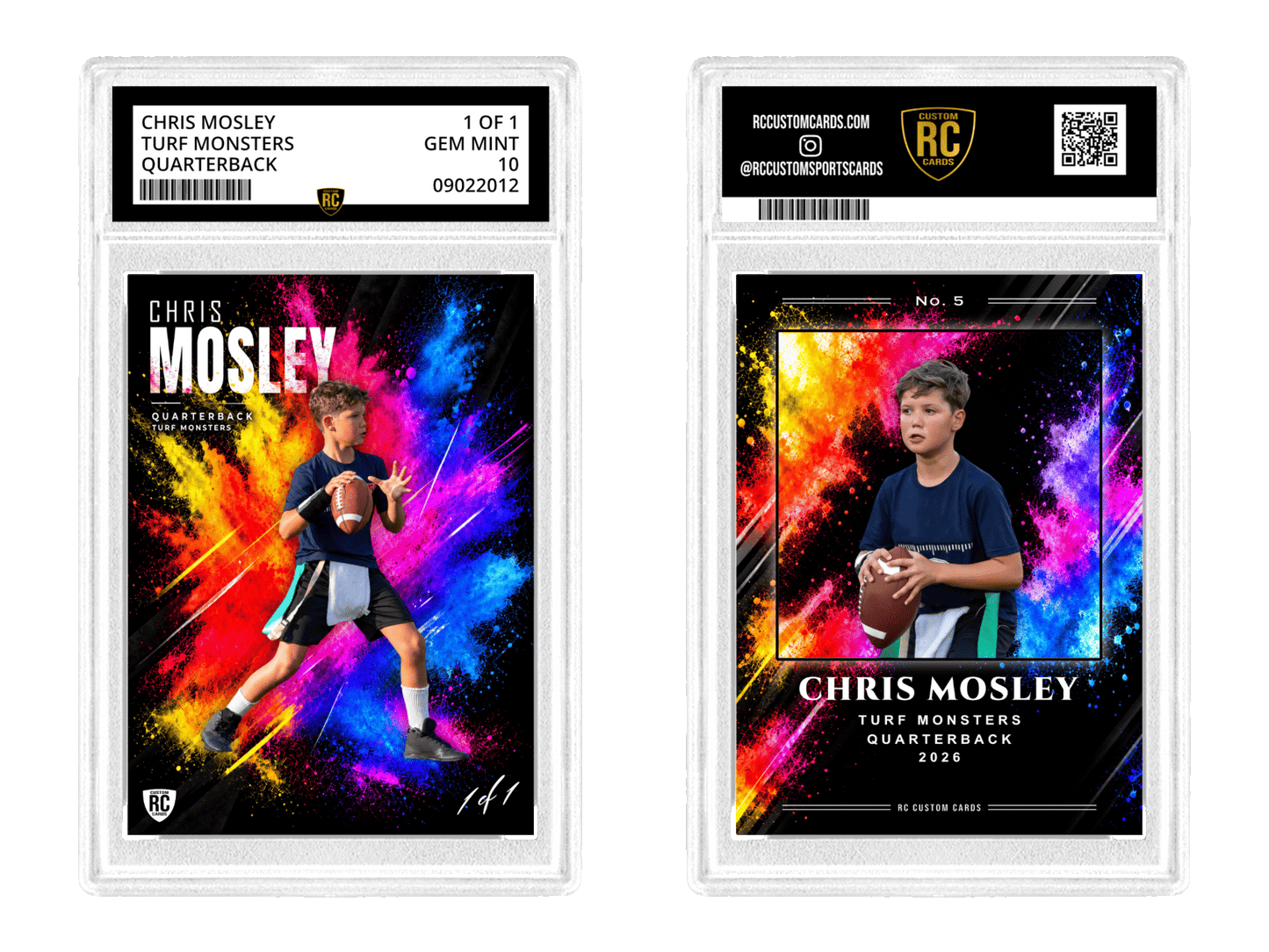 Colorblast Elite Graded Card